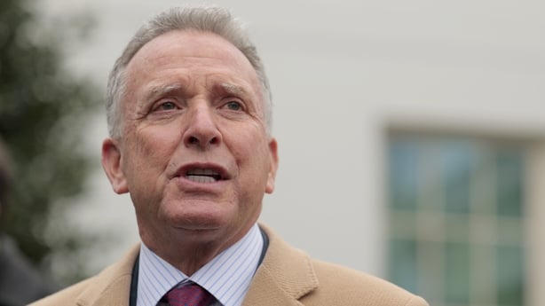 US Special Envoy Steve Witkoff speaking to the press outside the White House in March, 2025.