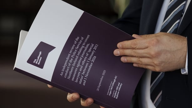 A view of the cover of the McCullough Review.