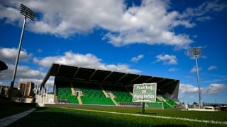A general view of Tallaght Stadium before the SSE Airtricity Men's Premier Division match between Shamrock Rovers and Bohemians at Tallaght Stadium in Dublin.