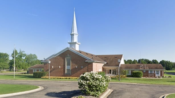 A view of the Mormon Church in Grand Blanc Michigan
