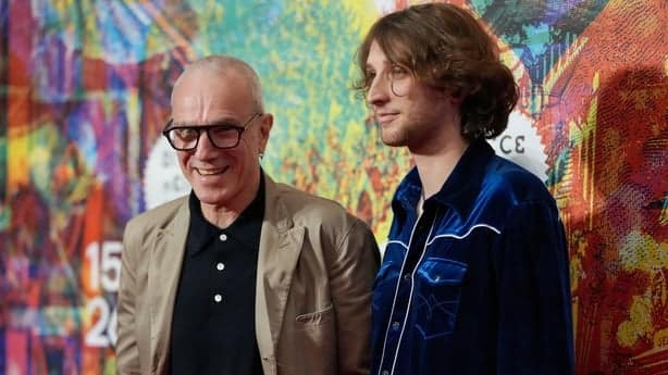 Daniel Day-Lewis and Ronan Day-Lewis attend the Anemone photocall during the 20th Rome Film Festival at Auditorium Della Conciliazione on 17 October, 2025